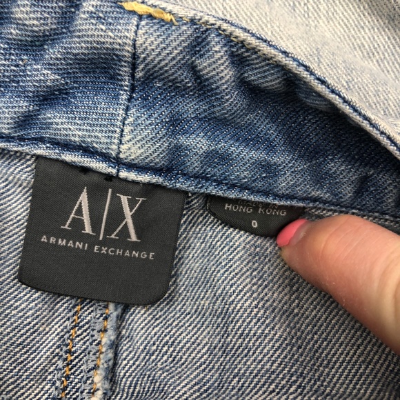 A/X Armani Exchange Jean Skirt - Picture 4 of 5